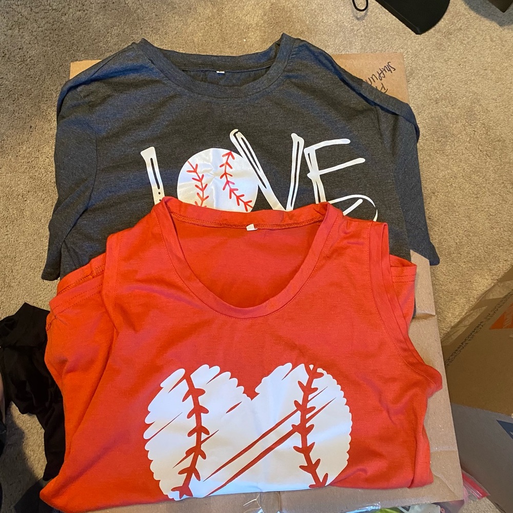 Moms Baseball Tees